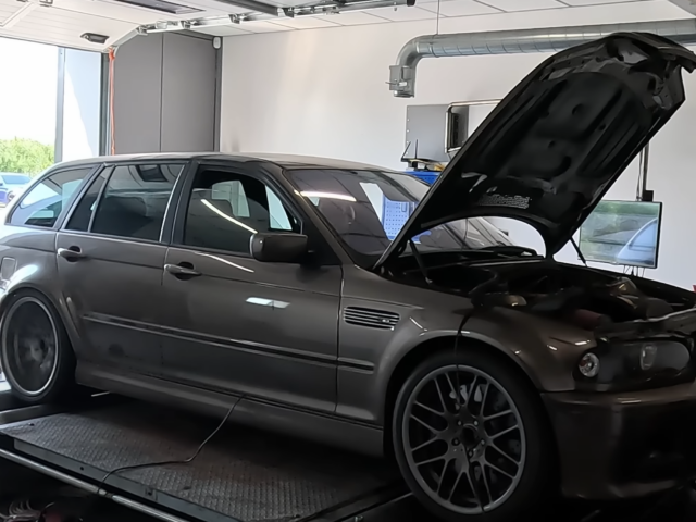 Built BMW e46 Dyno